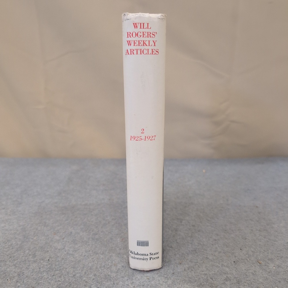 Will Rogers Weekly Articles Vol 2 The Coolidge Years 1925-1927 Hardcover 1980 - Picture 2 of 7